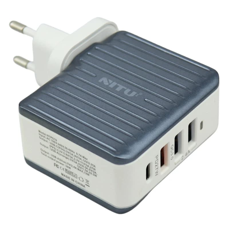 شارژر دیواری نیتو مدل NTPD19 به همراه کابل USB-C — تصویر ۴