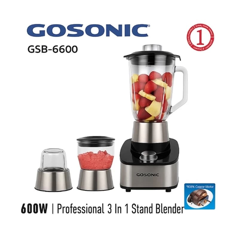 مخلوط کن و آسیاب 1.5 لیتر گوسونیک مدل GSB-6600 — تصویر ۷