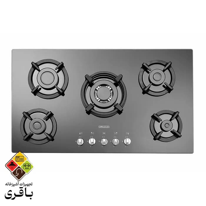 اجاق گاز رو میزی استیل البرز مدل G5954 — تصویر ۷
