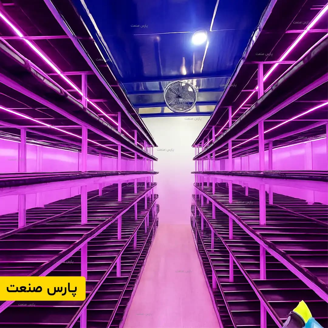 سازه کشت علوفه هیدروپونیک(روزانه 100کیلو) — تصویر ۲