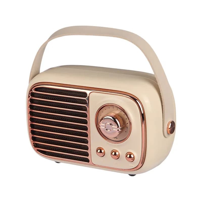 رادیو اسپیکر بلوتوثی قابل حمل گریت نایس مدل GTS-1959 – کرمی