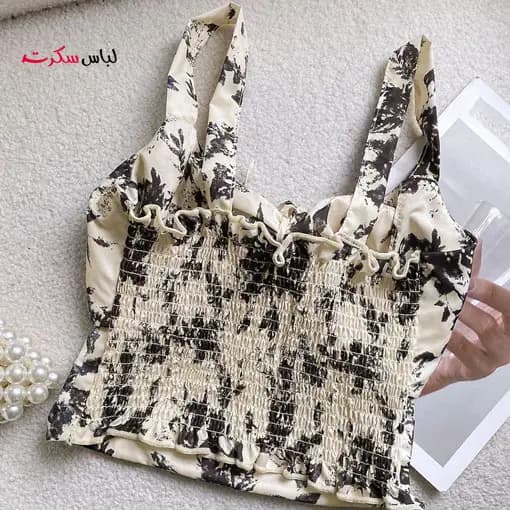 کراپ تاپ فانتزی دخترانه ls7321 — تصویر ۳