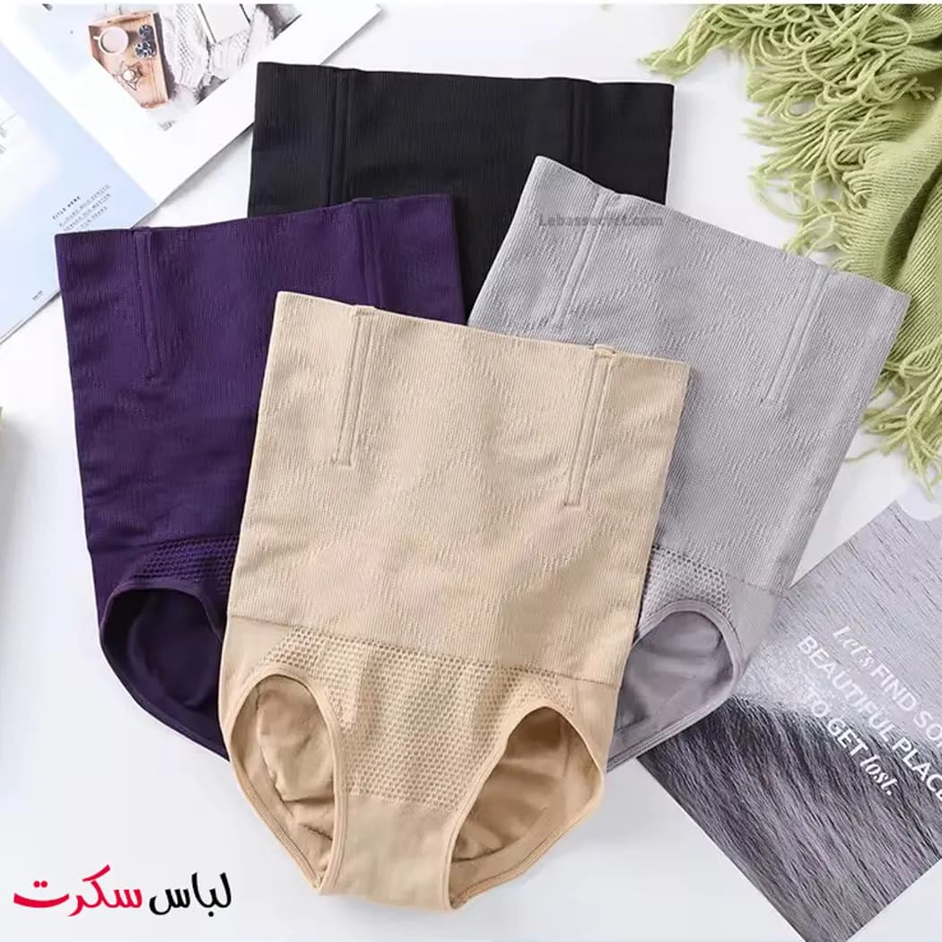 شورت گنی فنردار فاق بلند زنانه lebassecret005 — تصویر ۲