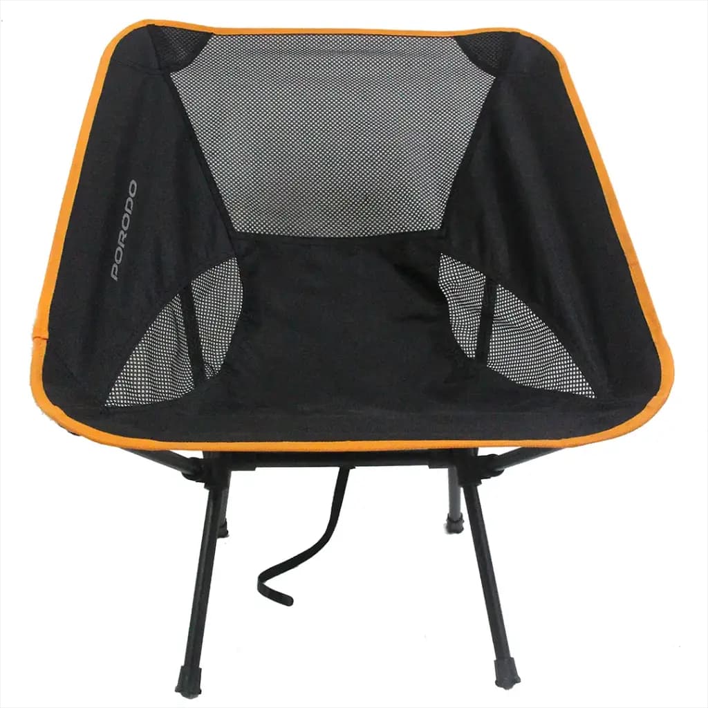 صندلی کمپینگ و صندلی سفری توری پرودو مدل Porodo Lifestyle Mesh Fabric Comfort Camping Chair – Black — تصویر ۱۰