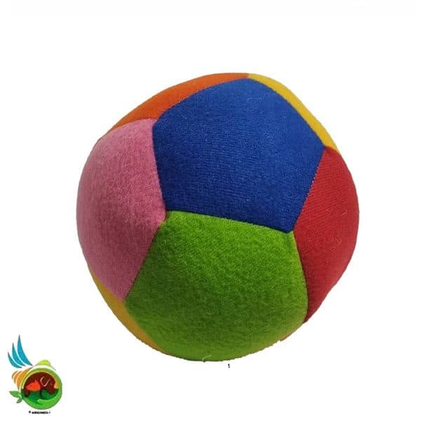 اسباب بازی سگ و گربه مدل توپ پارچه ای چهل تیکه