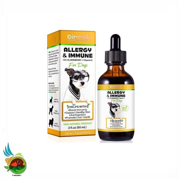قطره ضد آلرژی و ایمنی بدن سگ اویمال Oimmal allergy & immune حجم ۶۰ میلی لیتر