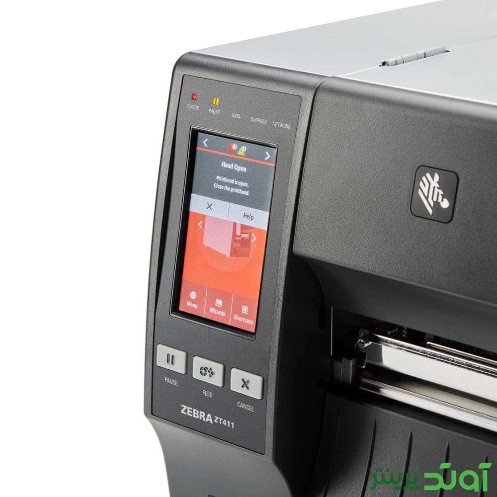 لیبل پرینتر صنعتی زبرا Zebra ZT411 600 dpi — تصویر ۱۲