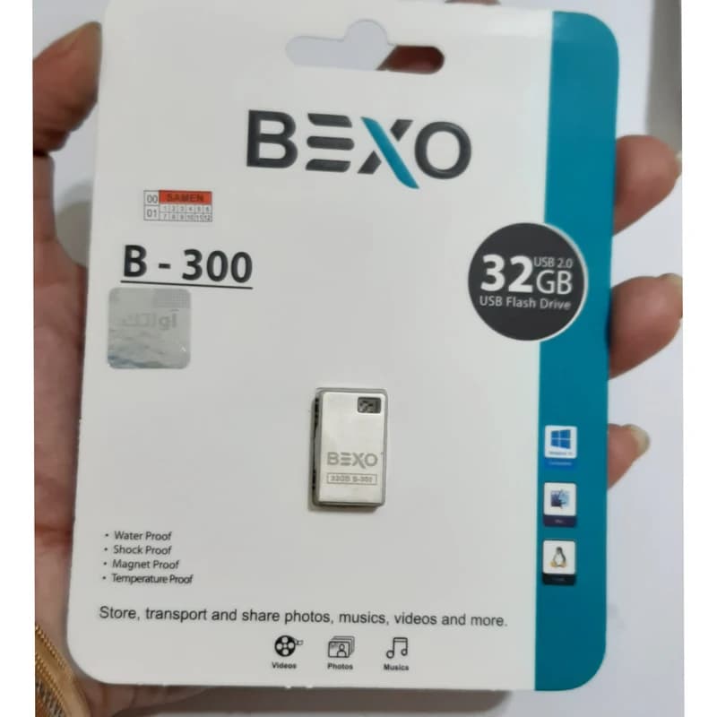 فلش مموری بکسو مدل B-300 ظرفیت 32 گیگابایت — تصویر ۶