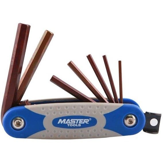 آچار آلن چاقویی 7 عددی S2 مسترتولز MT1007TPR-S2