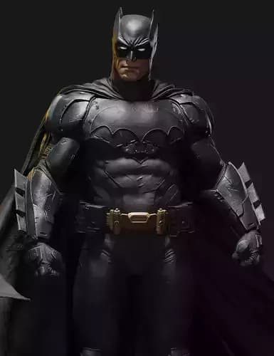 🦇 فیگور بتمن (Batman) | دنیای DC | ارتفاع ۲۲ سانتیمتر | +PLA
