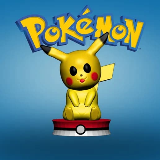 ⚡ فیگور فانکو پاپ دستساز پیکاچو | +Pikachu Funko Pop Figure PLA