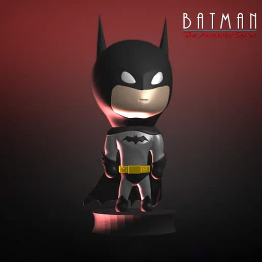 🦇 فیگور فانکو پاپ دستساز بتمن | +Handmade Batman Funko Pop Figure PLA