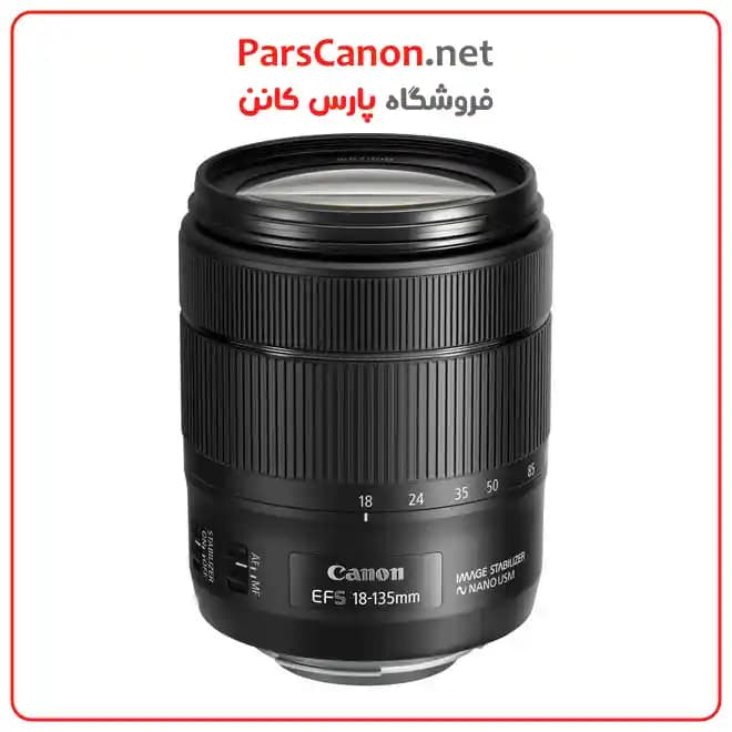 لنز کانن Canon EF-S 18-135mm f/3.5-5.6 IS USM Lens — تصویر ۷