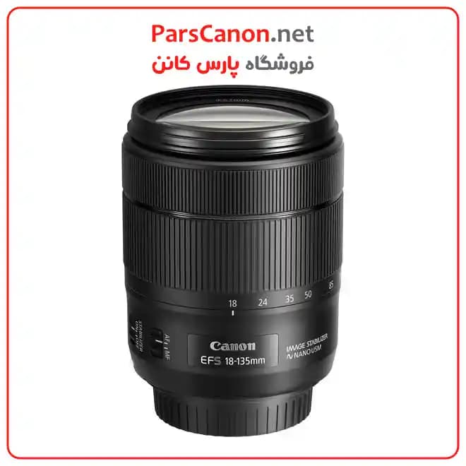 لنز کانن Canon EF-S 18-135mm f/3.5-5.6 IS USM Lens — تصویر ۴