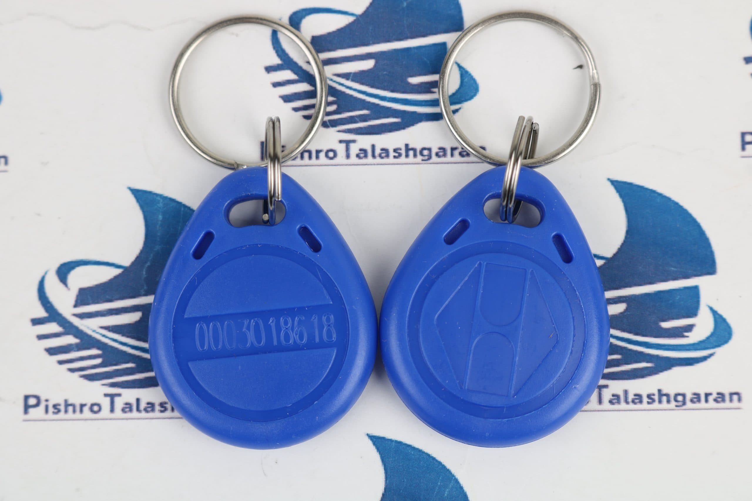 تگ جاسوئیچی زرد RFID 125KHZ — تصویر ۸