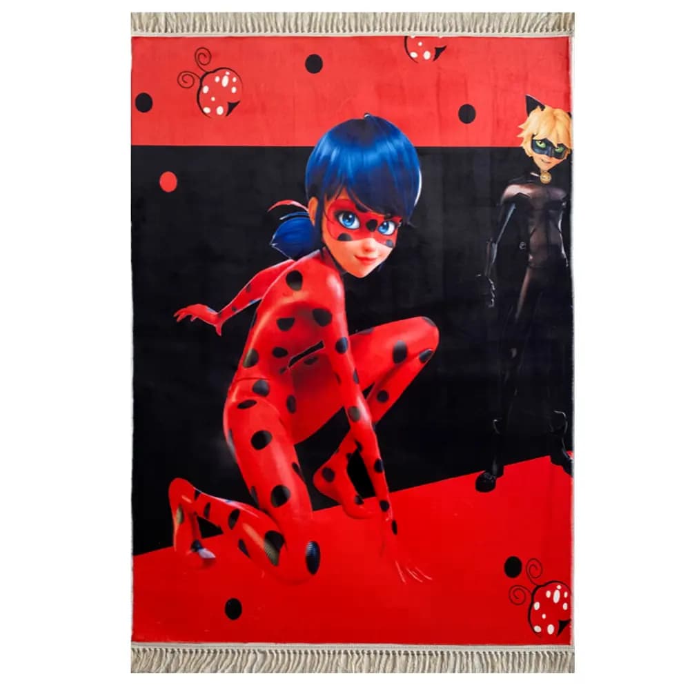 فرش کودک دختر کفشدوزکی کد 1124 — تصویر ۲