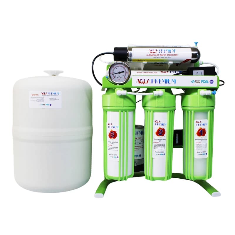 دستگاه تصفیه کننده آب آکواپرمیوم مدل A8ABU11-GR-TP