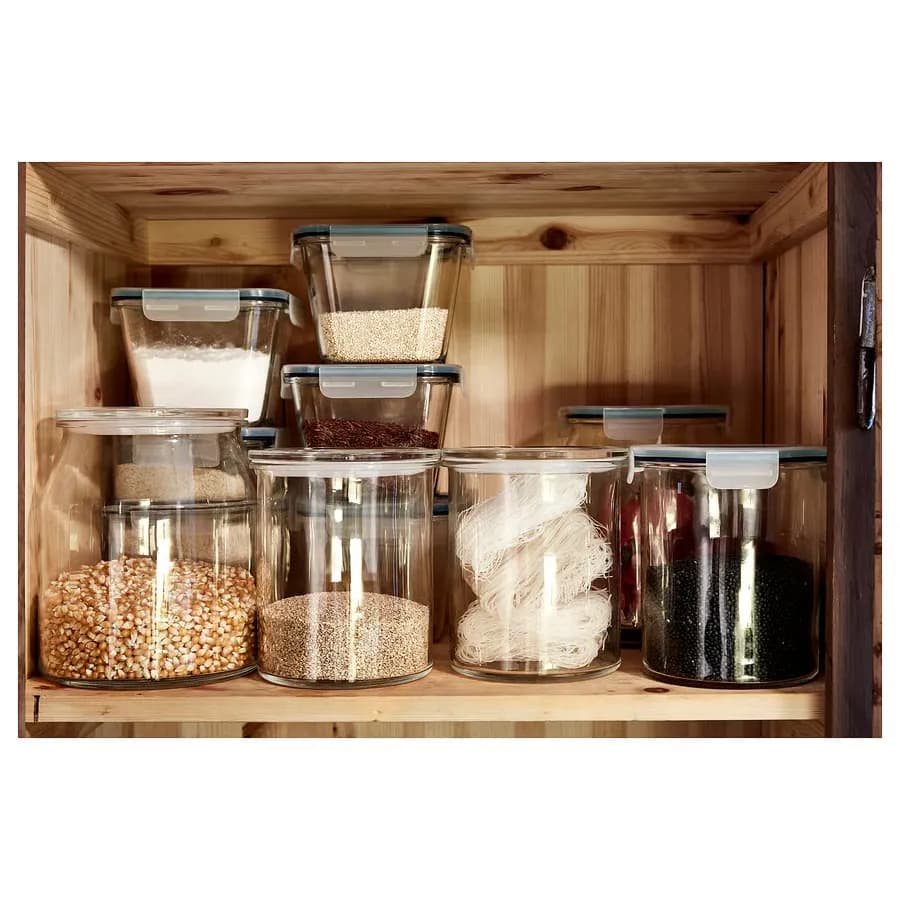 شیشه با درب جنس شیشه/پلاستیک ۱.۷ لیتر ایکیا مدل IKEA 365+ — تصویر ۱۰