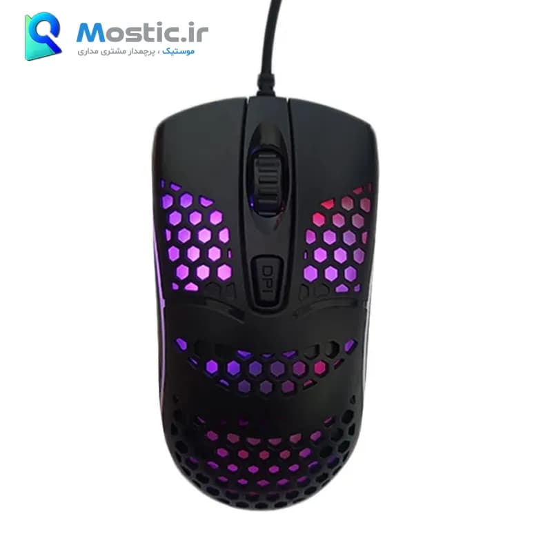 ماوس باسیم گیمینگ ایکس پی پروداکت مدل XP-G699G نورپردازی RGB — تصویر ۵