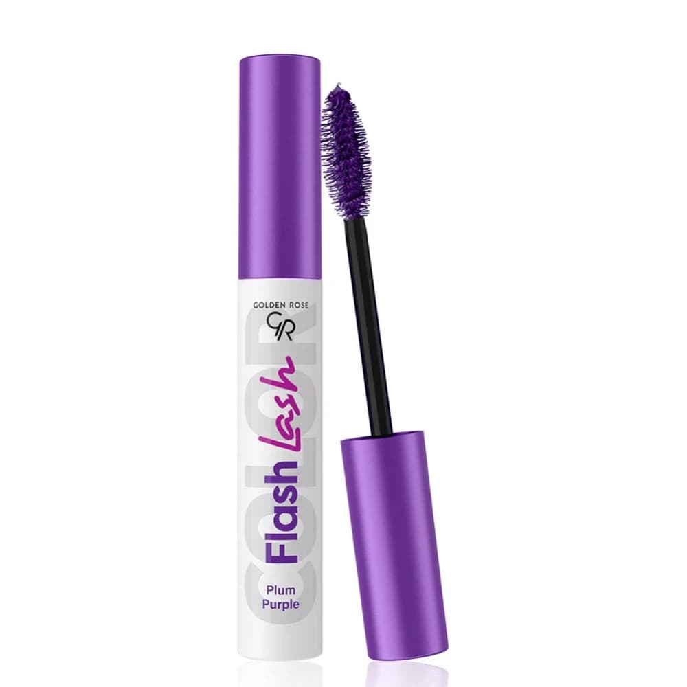 ریمل بنفش گلدن رز مدل FLASH LASH رنگ PLUM PURPLE حجم 9 میل — تصویر ۹