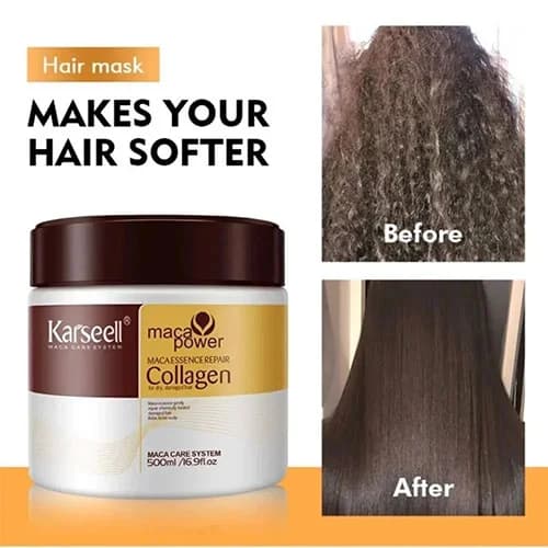 ماسک مو کلاژن کارسل Karseell حجم 500 میل — تصویر ۹