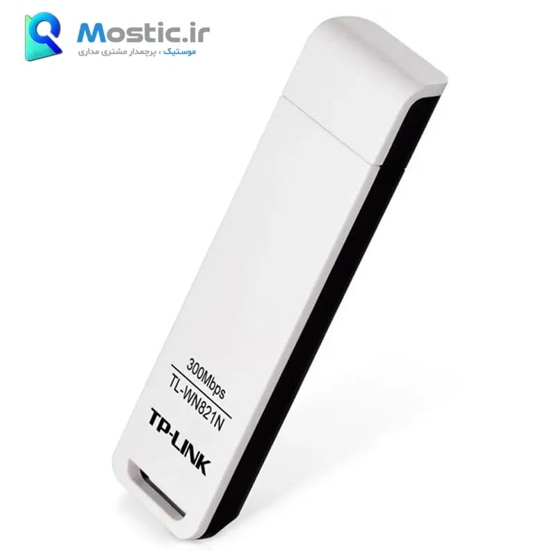کارت شبکه USB وایرلس (دانگل وای فای Wifi) تی پی-لینک مدل TL-WN821N سرعت انتقال داده 300Mbps — تصویر ۵