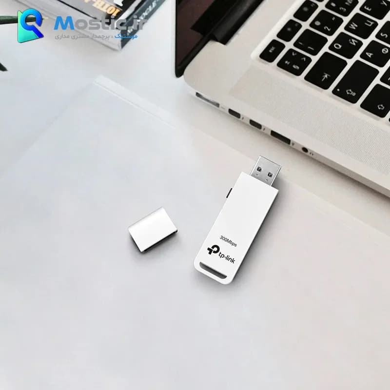 کارت شبکه USB وایرلس (دانگل وای فای Wifi) تی پی-لینک مدل TL-WN821N سرعت انتقال داده 300Mbps — تصویر ۷