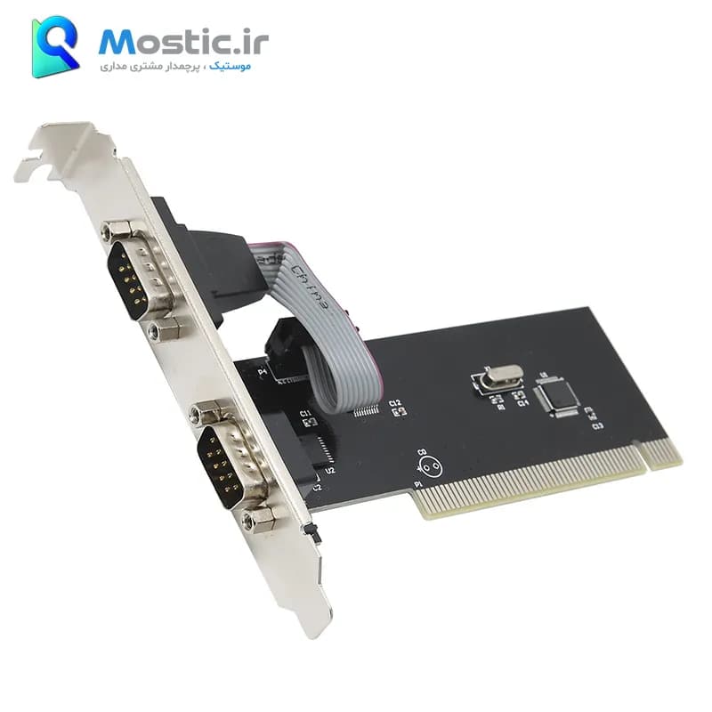کارت اینترنال سریال RS232 پورت COM کام دو پورت PCI Desktop ویپرو — تصویر ۷