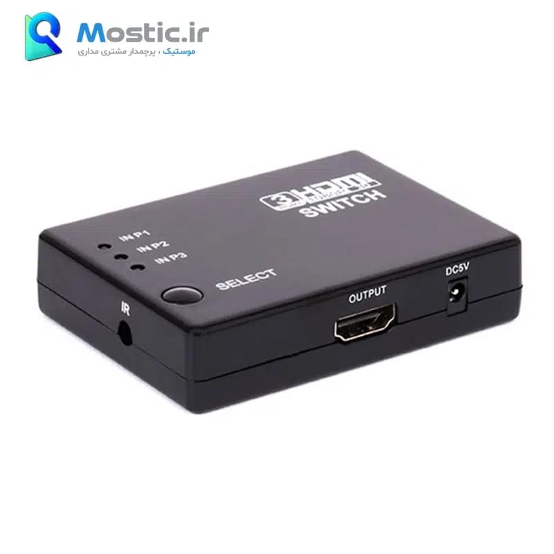 سوییچ 1 به 3 HDMI ایفورتک مدل 1080p 3D — تصویر ۵