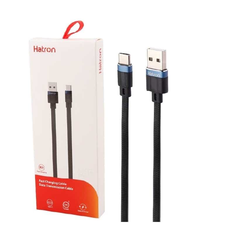 کابل شارژ هترون Hatron HC154uc (Type-A to Type-C) طول 1 متر