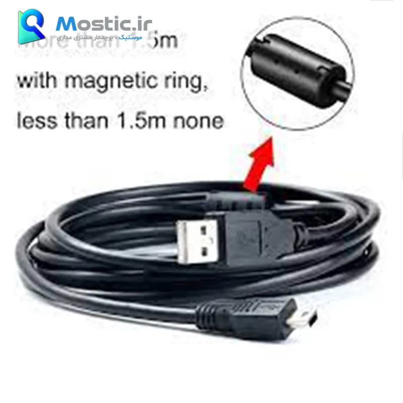 کابل تبدیل USB به Mini USB کی نت مدل K-CU5A2015 طول 1.5 متری — تصویر ۸