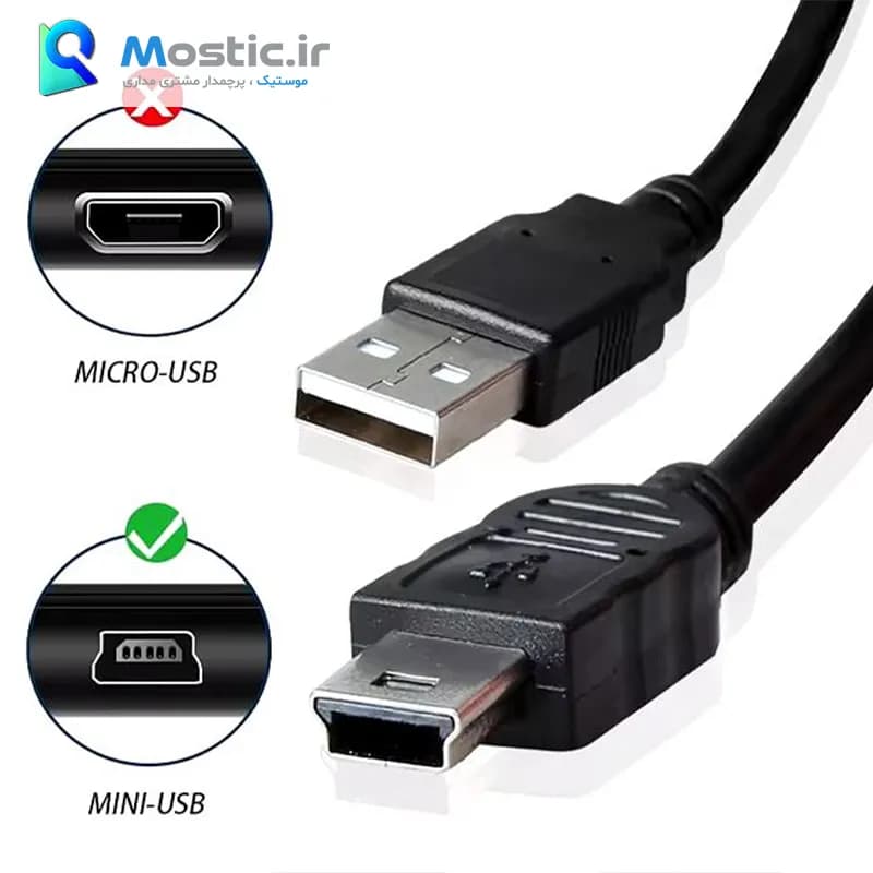 کابل تبدیل USB به Mini USB کی نت مدل K-CU5A2015 طول 1.5 متری — تصویر ۹