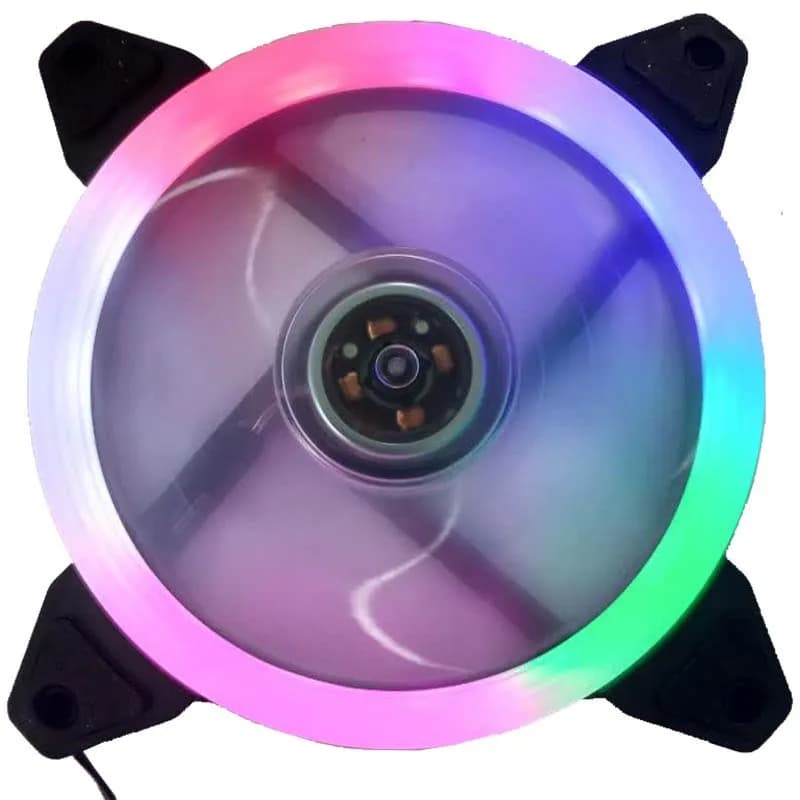 فن خنک کننده کیس 12 سانتی متری RGB گریت