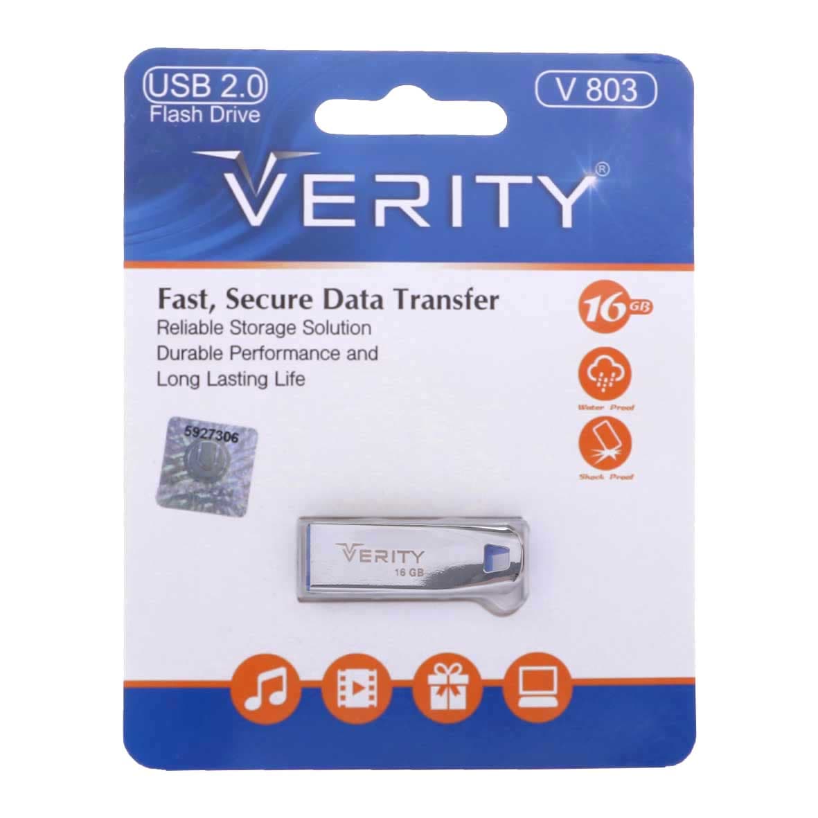 فلش مموری وریتی مدل V803 ظرفیت 16 گیگابایت — تصویر ۱۰