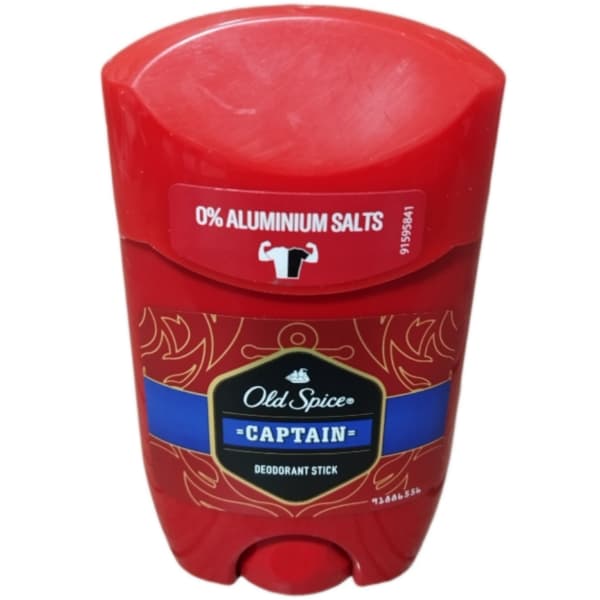 مام استیک اولد اسپایس مدل CAPTAIN مردانه Old Spice حجم 50 میل اصلی — تصویر ۵