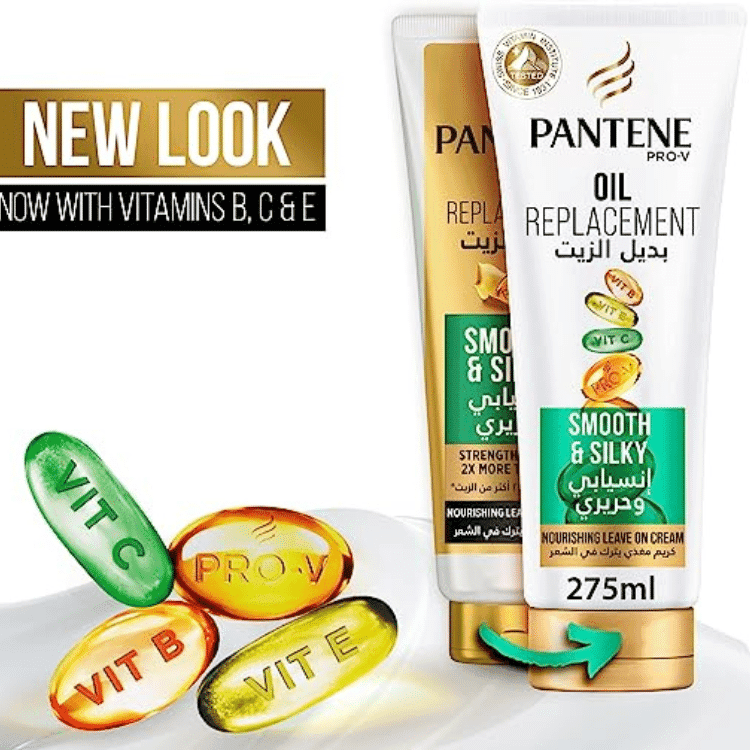 کرم موی پنتن Pantene Smooth and Silky — تصویر ۳