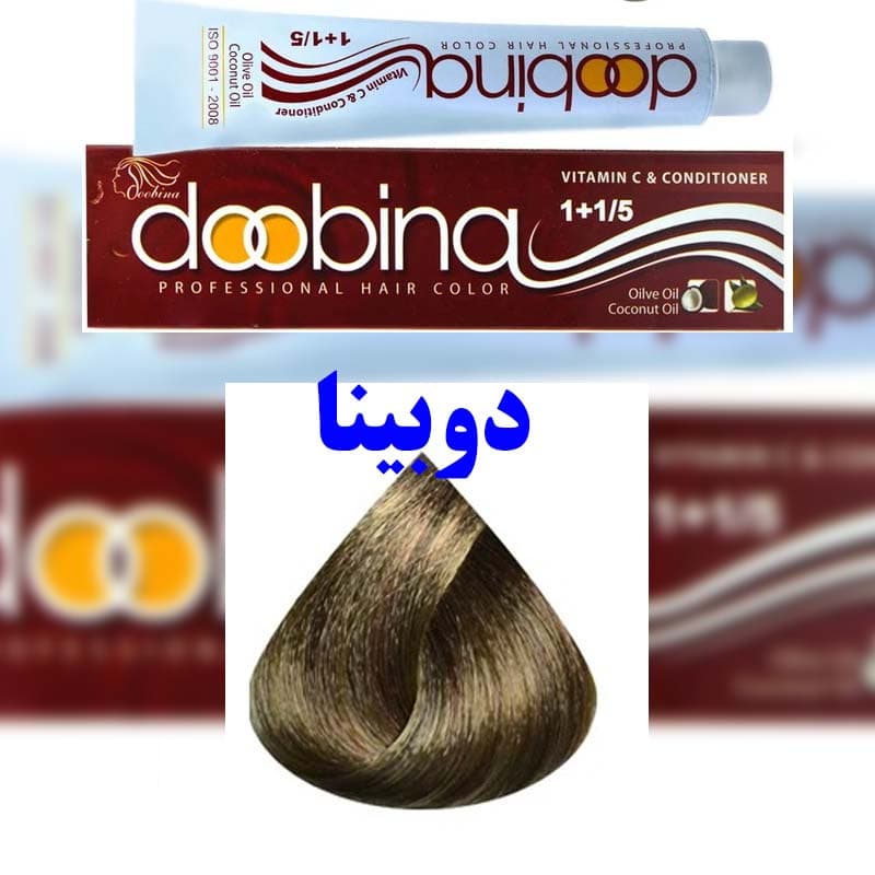 رنگ موی دوبینا شماره 8/3 رنگ بلوند زیتونی روشن