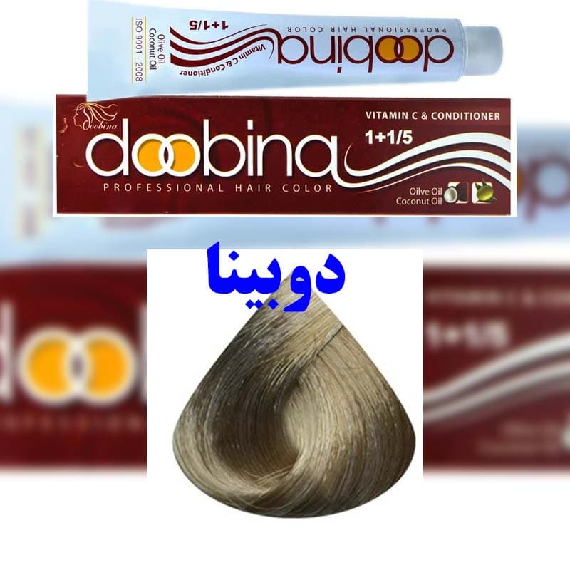 رنگ موی دوبینا شماره 9/3 رنگ بلوند زیتونی خیلی روشن — تصویر ۳