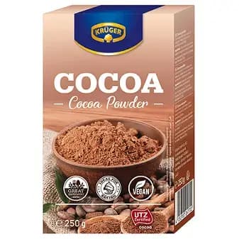 پودر کاکائو خالص بدون شکر کروگر 250گرمی Kruger Cocoa Powder — تصویر ۳