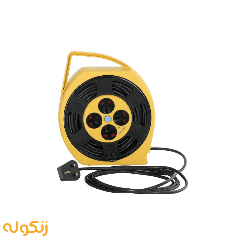 چندراهی برق گرین لاین مدل GS-350 با کابل ۱۵ متری و ۴ خروجی