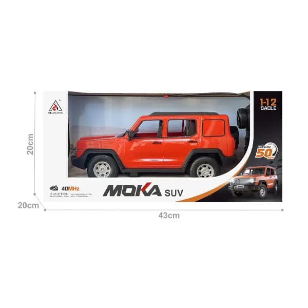 ماشین کنترلی آفرود 1:16 با صدا و چراغ مدل moka suv — تصویر ۱۲
