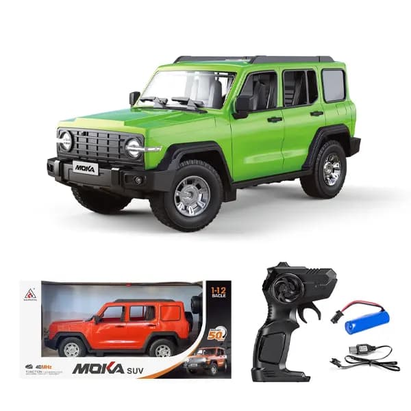 ماشین کنترلی آفرود 1:16 با صدا و چراغ مدل moka suv — تصویر ۱۰