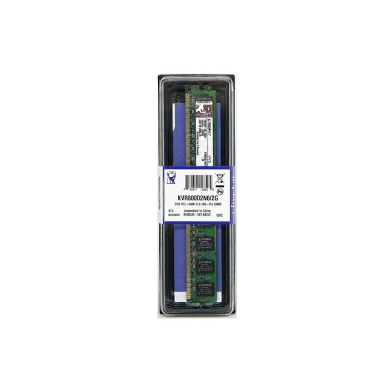 رم کامپیوتر RAM KingSton 2GB DDR2 FSB 800 — تصویر ۱۰