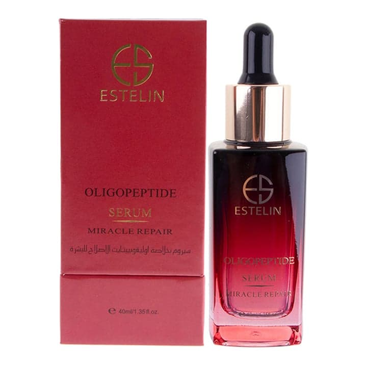 سرم صورت اولیگوپپتاید خالص ضدچروک استلین 40میل ESTELIN Oligopeptide Face Serum — تصویر ۴