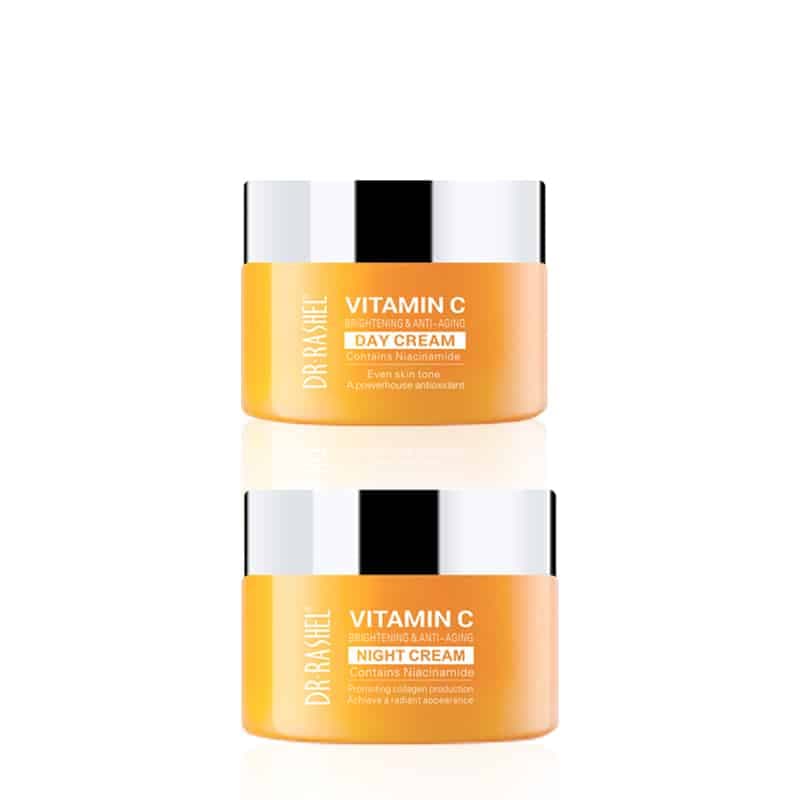 کرم روز و شب ویتامین سی دکتر راشل اورجینال100 گرم DR RASHEL Vitamin C day- night creams