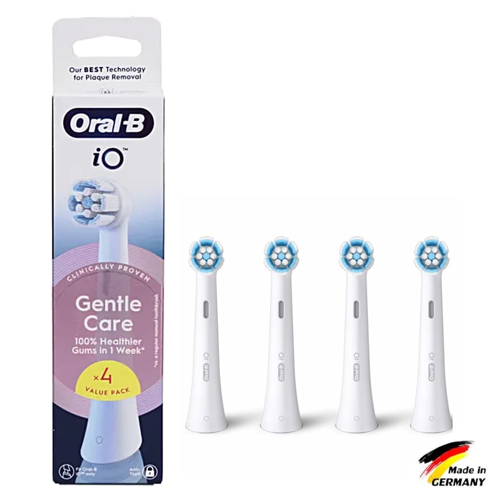 سری یدک مسواک برقی اورال بی سری IO GENTLE CARE 4pcs — تصویر ۷