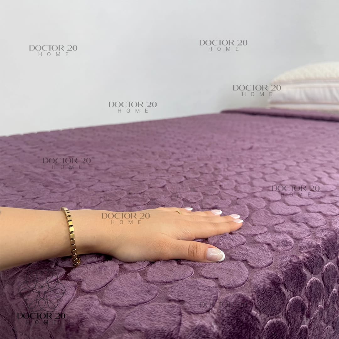 پتو مسافرتی یک نفره چهارفصل دکتر بیست مدل Amor کد 21110 — تصویر ۶