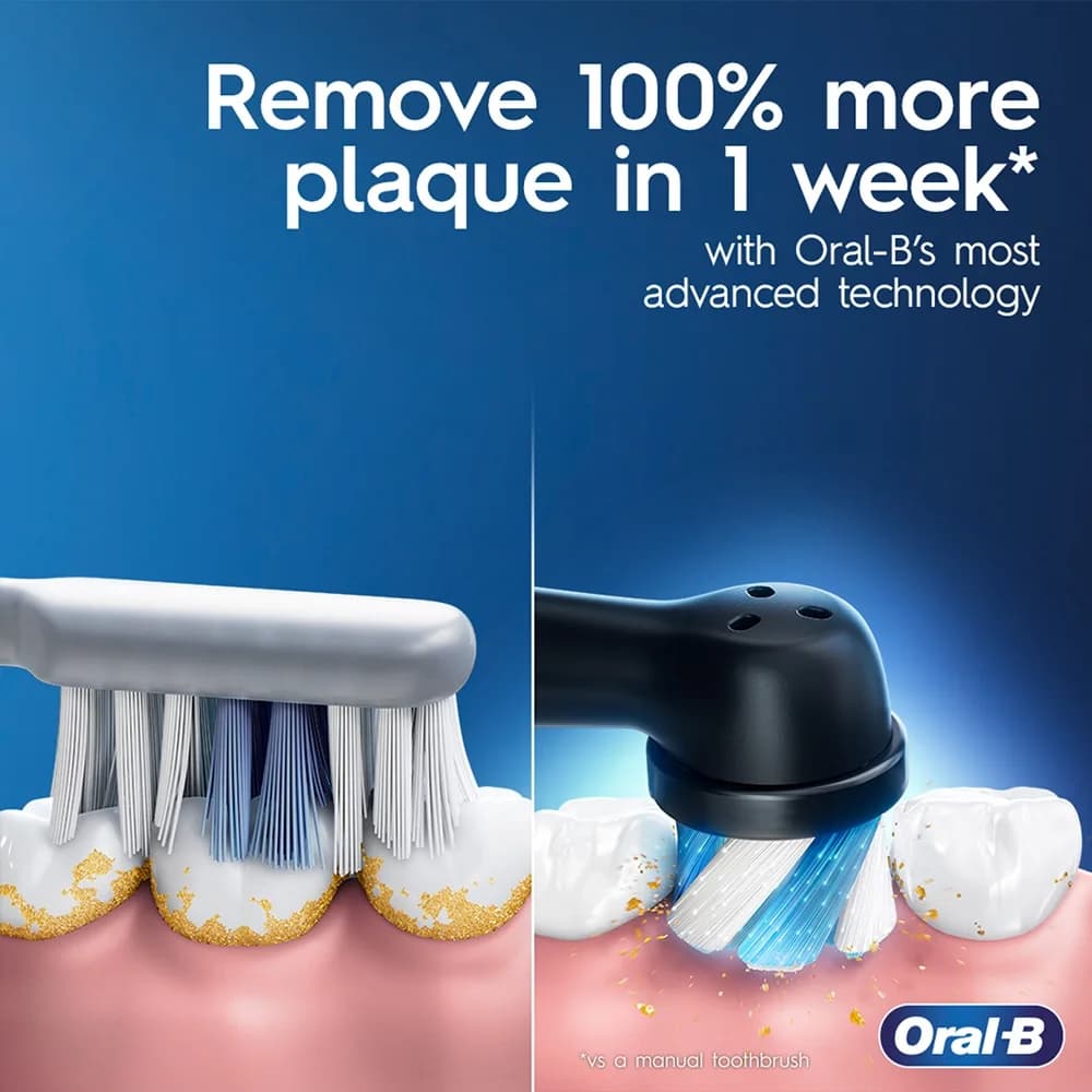 مسواک برقی اورال بی مدل (black) IO White Clean — تصویر ۷