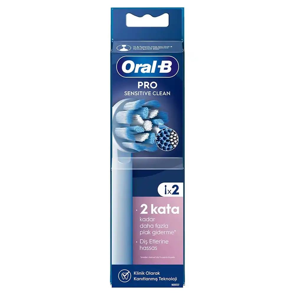 سَری مسواک برقی اورال بی pro sensitive clean 2pcs — تصویر ۱۱