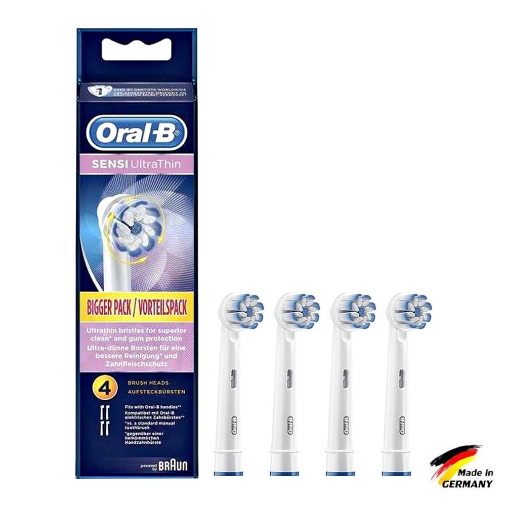 سَری مسواک برقی اورال-بی sensi ultra thin 4 pcs — تصویر ۷
